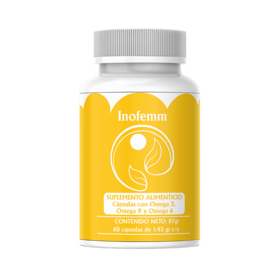 Inofemm Omega 3, 6 y 9 (Aceite de Linaza Extra Virgen)